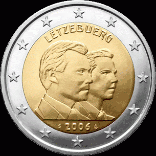 Luxemburg 2 euro 2006 Henri & Guillaume UNC